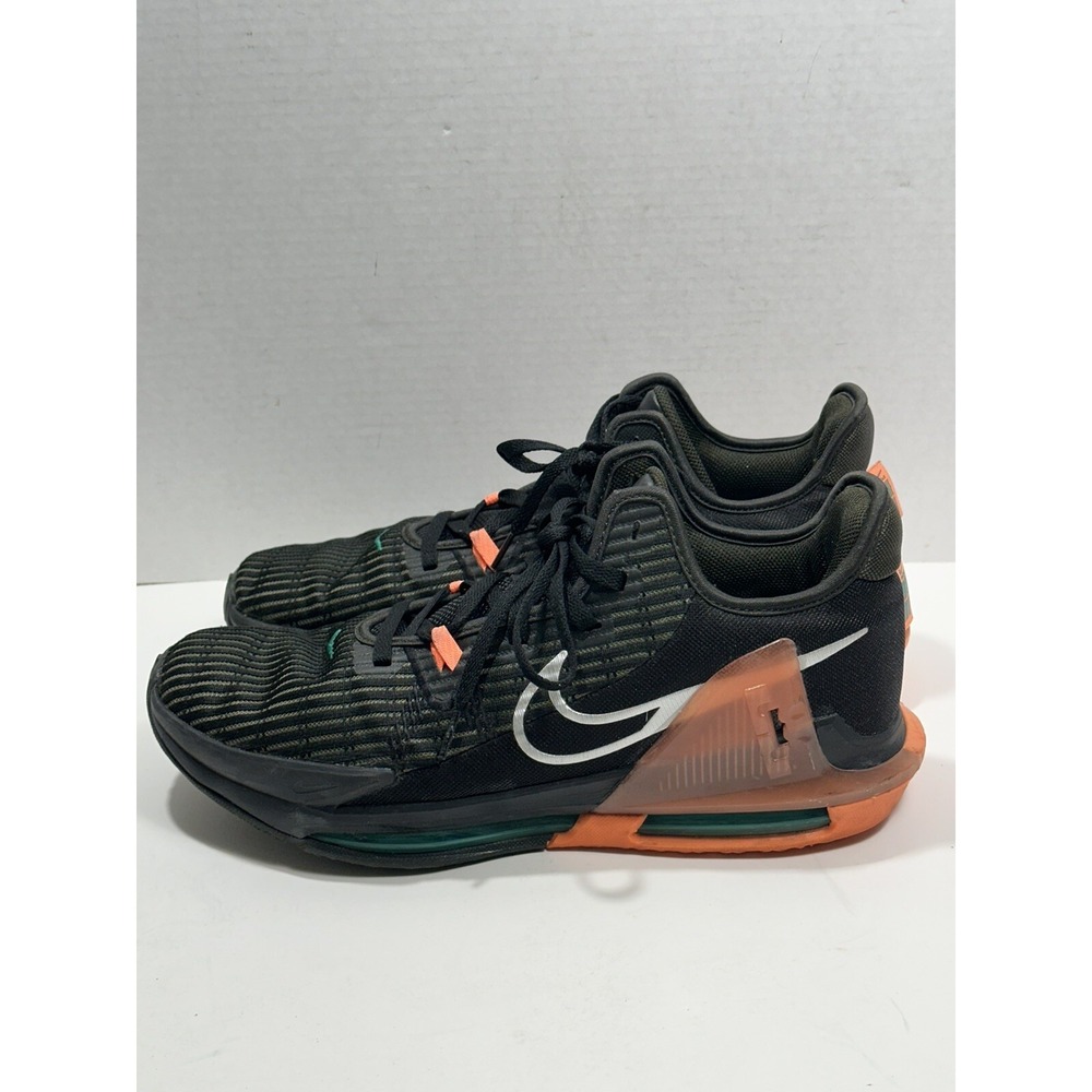 Nike LeBron James Witness VI 6 Black Crimson Pulse Sequoia CZ4052-001 sz 14 Men
